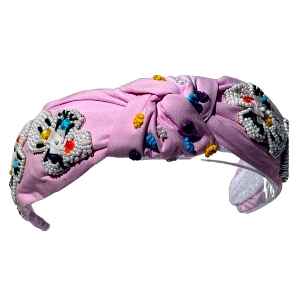 236. NEW The Redeemer Jesus Cross Beaded Headband - Picture 2 of 2